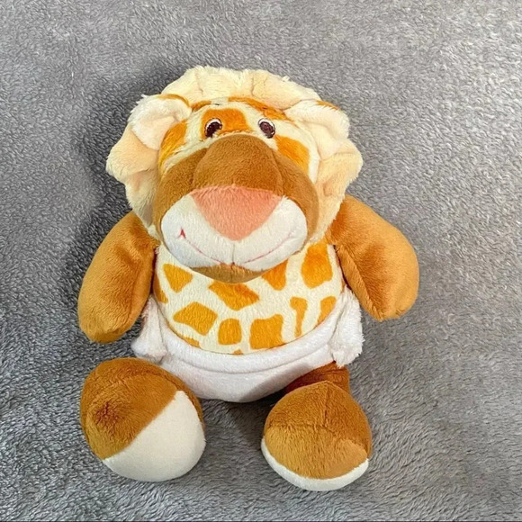 Fiesta 10" Baby Cheetah Leopard Brown Yellow Plush Stuffed Animal Toy. - Picture 1 of 7